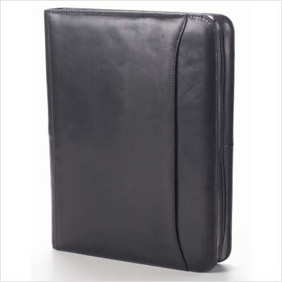 Tuscan conference padfolio in black customize: yes