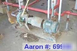 Used:worthington centrifugal pump, model D1011. size 2
