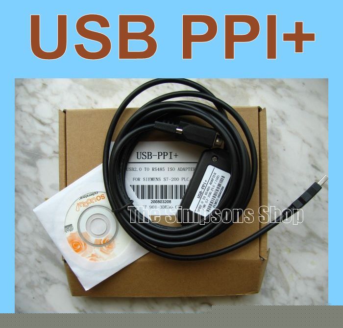 New usb-ppi+ for siemens S7-200 plc programming cable