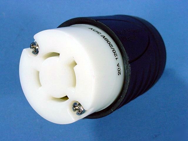 P&s L18-20 twist locking connector 20A 120/208V 3Ã¸y