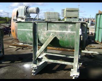 25 cu. ft. double ribbon blender - c/s - jacketed #6499