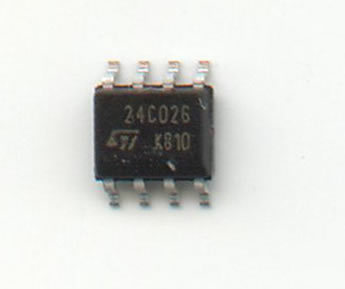 25 pcs st micro 24C02 I2C eeprom 24C02 pic avr mcu