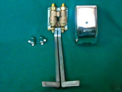 American standard double pedal foot valve for handsinks