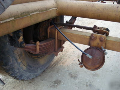 Eaton utility reel trailer, holds 2 reels, great shape 