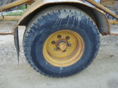 Eaton utility reel trailer, holds 2 reels, great shape 