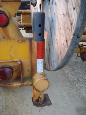 Eaton utility reel trailer, holds 2 reels, great shape 
