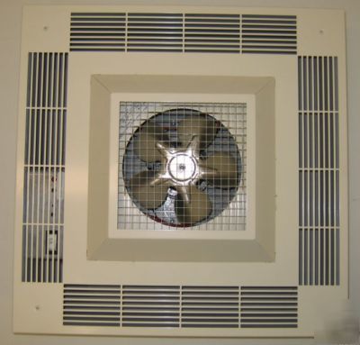 Indeeco cdir recessed ceiling heater 3KW 208V almond