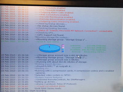 Johnson controls digital vision network 5000 500 gb dvr