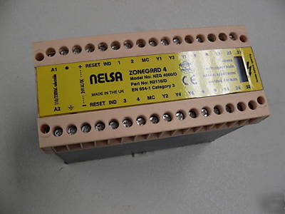 Nelsa safety mat controller nzg 4000/d din mount