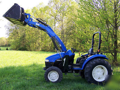 New holland TC40D 4X4 compact diesel tractor loader 