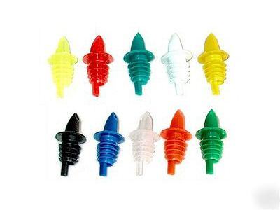 New pourers, kelly green 1 dz pk, , bar, barware 