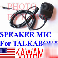 New speaker mic for motorola talkabout two-way radios 