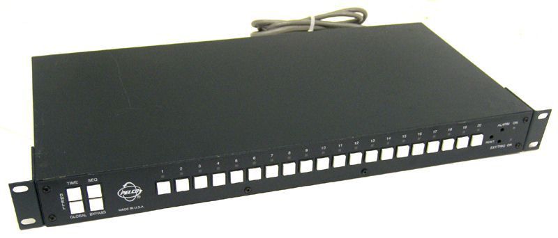 Pelco VA6120 matrix switch 20-camera switcher sequental