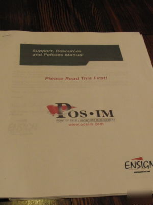 Posim system/point of sale inventory management system