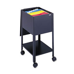 Safco mobile filesteelletter SIZE1312X1712X2734 black