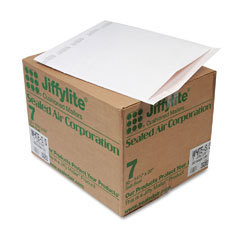 Sealed air recycled jiffylite white bubble mailer