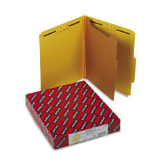 Smead foursection pressboard classification folders