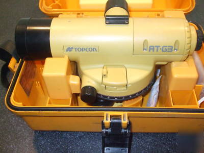 Topcon at-G3 engineerâ€™s 30X automatic level great deal 
