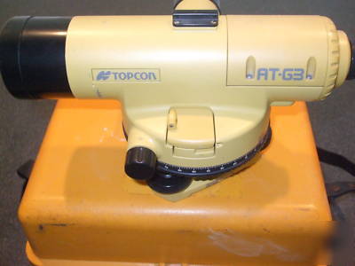 Topcon at-G3 engineerâ€™s 30X automatic level great deal 