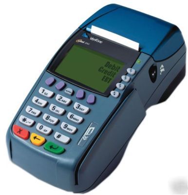 Verifone omni 3740 credit card machine used