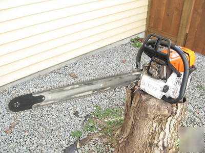 Stihl MS660 magnum chainsaw 28