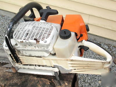 Stihl MS660 magnum chainsaw 28