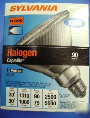 Sylvania 130V, 90 w, case of 15 bulbs