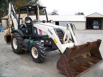 2004 terex TX760B 4X4 loader backhoe - excavator