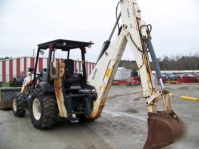 2004 terex TX760B 4X4 loader backhoe - excavator