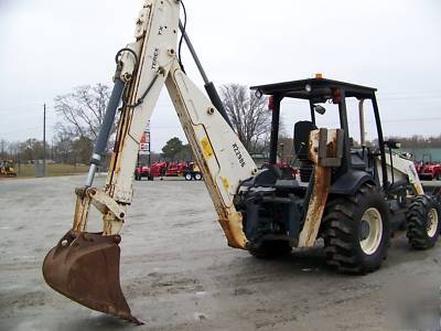 2004 terex TX760B 4X4 loader backhoe - excavator