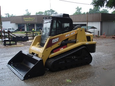 2006 asv RC85 positrak skidsteer loader cab w/air