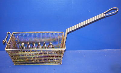 5-compartment fryer basket 12