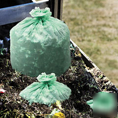 Compostable trash BAGS30GAL110ML30X3948BXGREEN