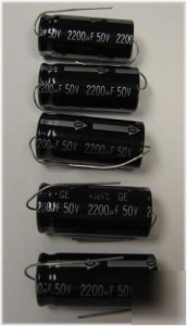 Electrolytic capacitors 2200UF 50V 1 pc axial lead