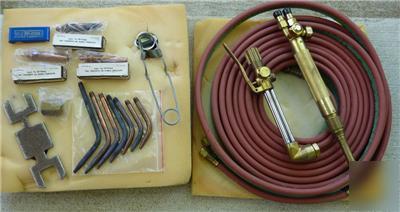 Harris oxy acetylene welding/cutting complete torch set