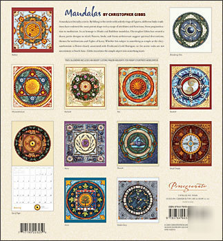 Mandalas - 2009 wall calendar