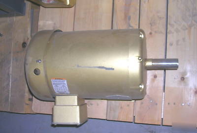 New baldor EM3613T ac motor, 5HP, 3 phase, surplus 