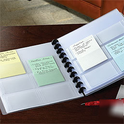 New levenger circa 3X5 translucent action folio, ltr * *