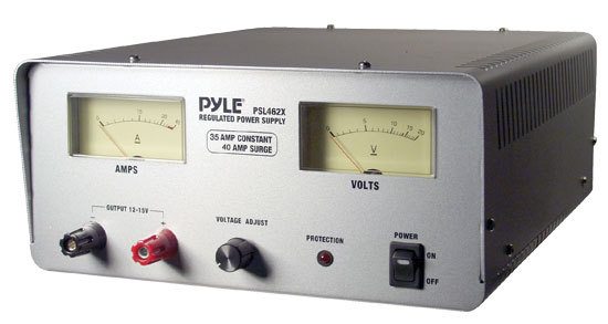 New pyle 35 40 amp 12V ham car shop power supply 750W 