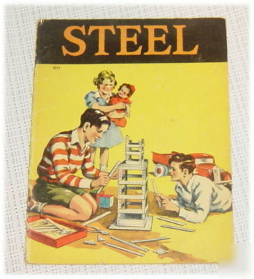 Steel by esther gould - children's book 1940 vintage