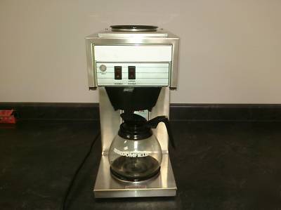 2 warmer stainless steel 12-cup coffee maker