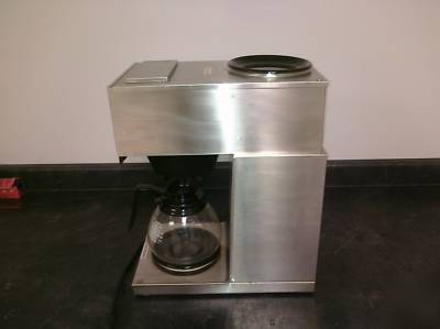 2 warmer stainless steel 12-cup coffee maker