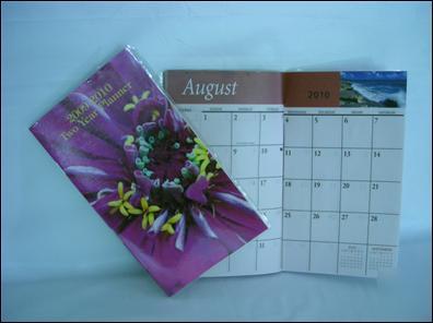 2009 2010 flower centers pocket monthly planner