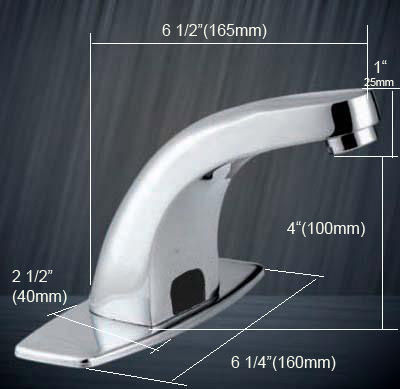 Automatic faucet, electronic sensor, hand free faucet