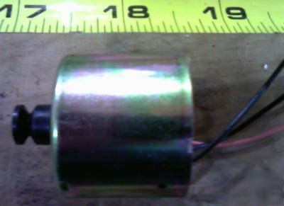 C10 motor, 12VDC, v pulley shaft