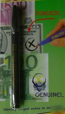 Counterfeit money/bank/ fake note/ detector pen 