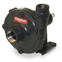 Dayton chemical-resistant c-face pedestal pump