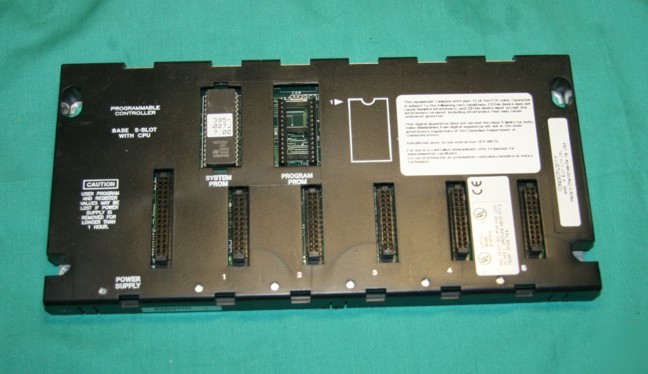 Ge fanuc plc 5 slot base cpu IC693CPU311Y input output