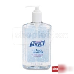 Gojo purell purell hand sanitizer 12 oz pump bottle 12