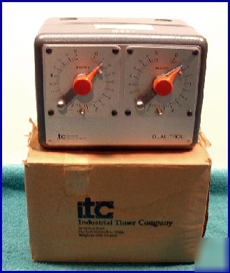 Industrial timer co dual trol 5 min 115V self reseting 